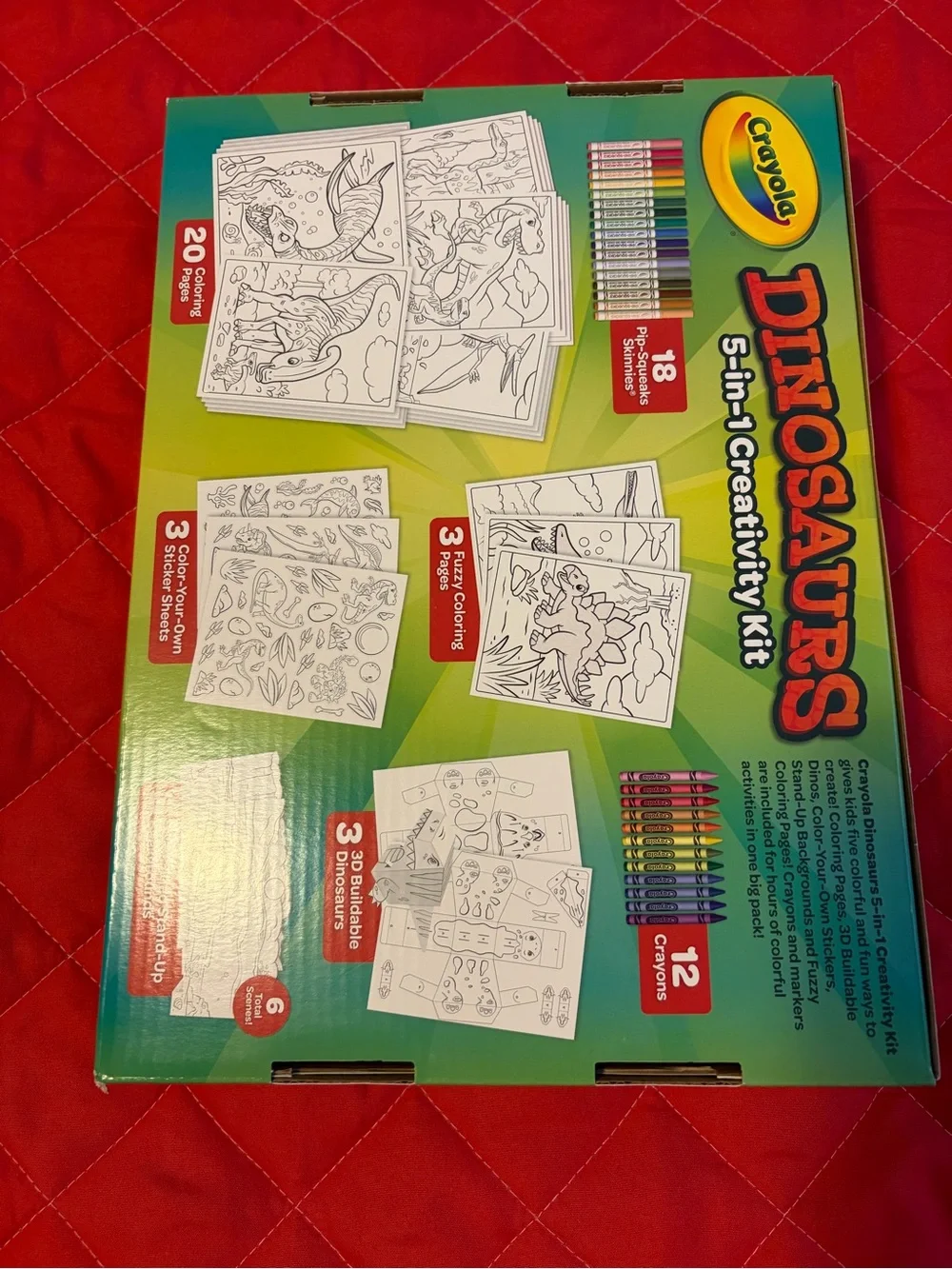 Crayola Dinosaurs 5-in-1 Creativity Kit